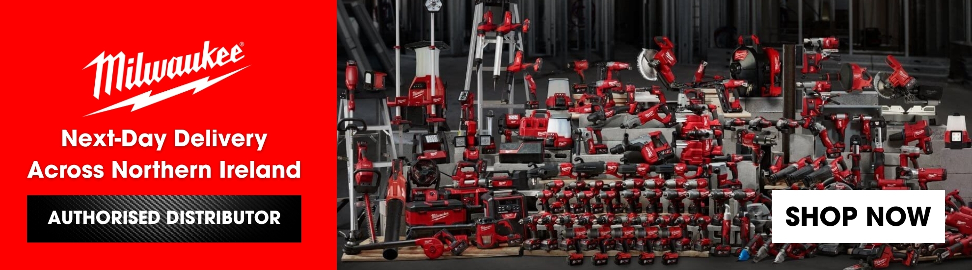 Milwaukee Tools UK Banner