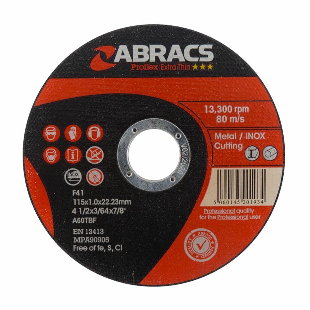 Abracs 115mm Cutting Discs