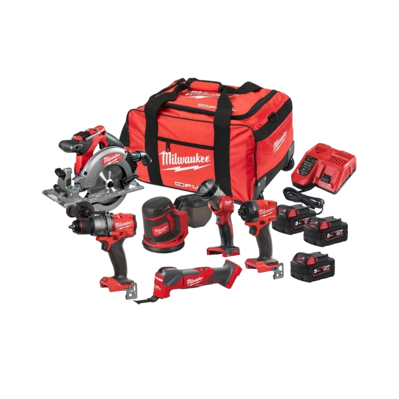 Milwaukee 6 Piece Kits