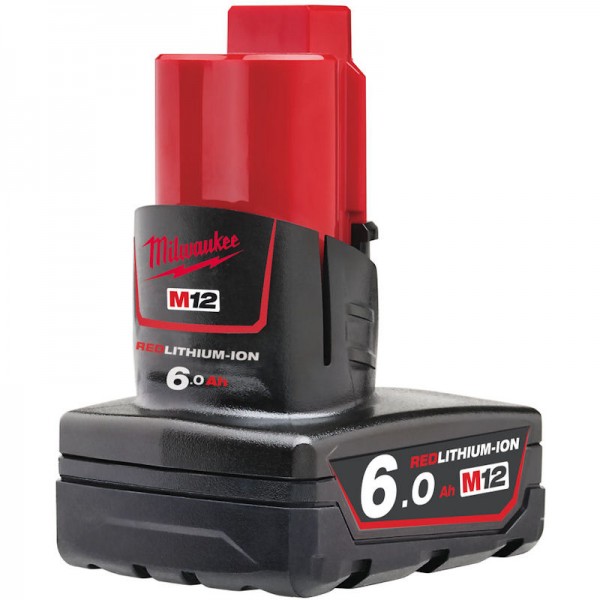 Milwaukee M12 6.0Ah Red Lithium-Ion Battery M12B6