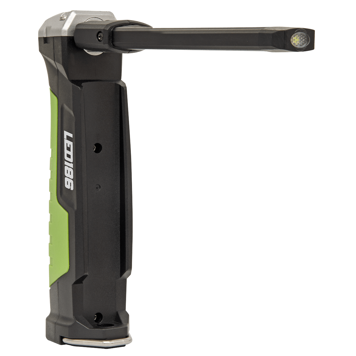 Rechargeable Slim Folding LED Torch SEALEY LED186 | Inspection arm can be rotated 180° and folded. | toolforce.ie