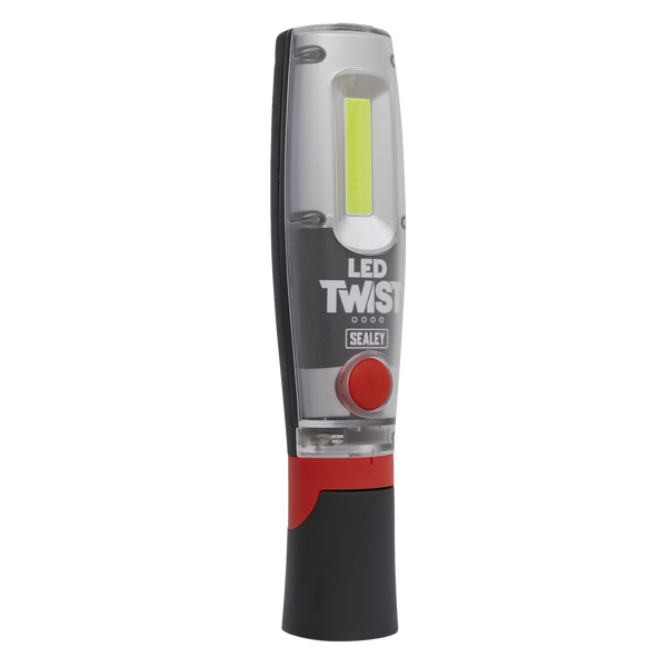 Rechargeable Inspection Light 8W COB & 1W SMD LED | Smooth 90° flex with additional 360° twist function enables the light source to be positioned in any direction. | toolforce.ie