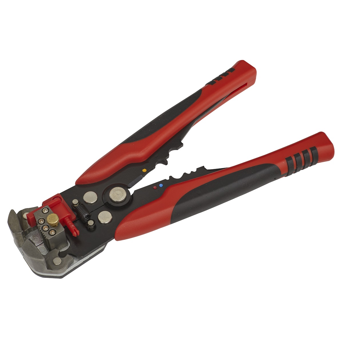 Wire Stripping Tool Automatic Heavy-Duty | Heavy-duty, professional automatic wire stripper with alloy steel jaws. | toolforce.ie