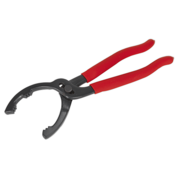 Oil Filter Pliers Forged Ø60-108mm Capacity | Forged pliers with chemically blackened finish. | toolforce.ie