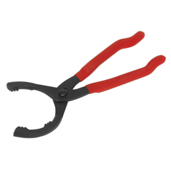 Oil Filter Pliers Forged Ø60-108mm Capacity | Forged pliers with chemically blackened finish. | toolforce.ie