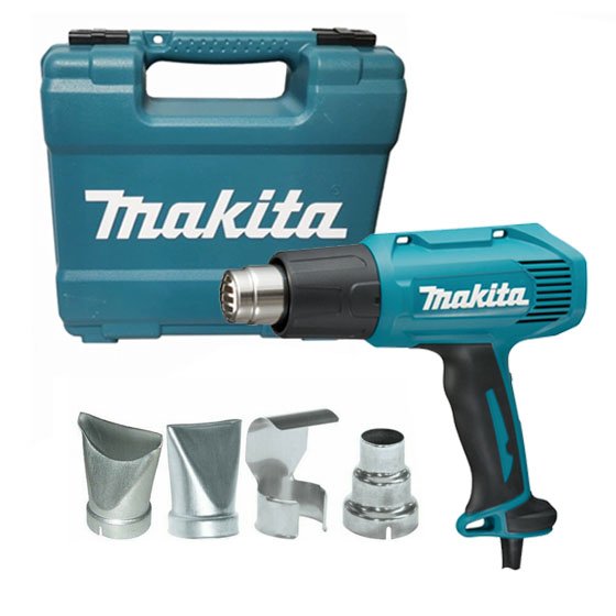 Makita Professional Heat Gun 550c HG5030K 1600W | Its ergonomic soft grip provides increased comfort during prolonged use. | toolforce.ie