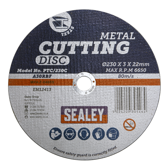 Cutting Disc Ø230 x 3mm 22mm Bore | We deliver direct to your home or business. | toolforce.ie