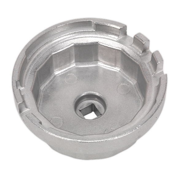 Oil Filter Cap Wrench Ø64.5mm x 14 Flutes - Lexus/Toyota | Cap type oil filter wrench. | toolforce.ie