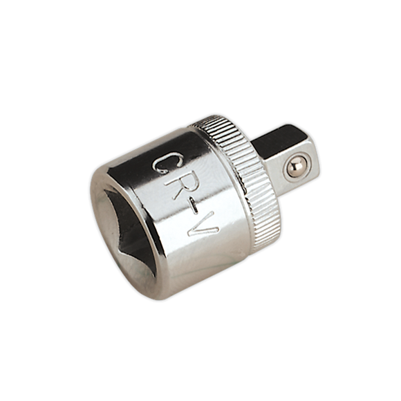 Adaptor 3/8"Sq Drive Female to 1/4"Sq Drive Male | Forged Chrome Vanadium steel adaptor. | toolforce.ie