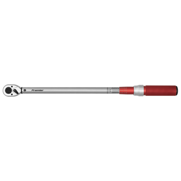 Torque Wrench Micrometer Style 1/2"Sq Drive 60-330Nm - Calibrated | Flip reverse Chrome Vanadium steel ratchet head with smooth action mechanism. | toolforce.ie