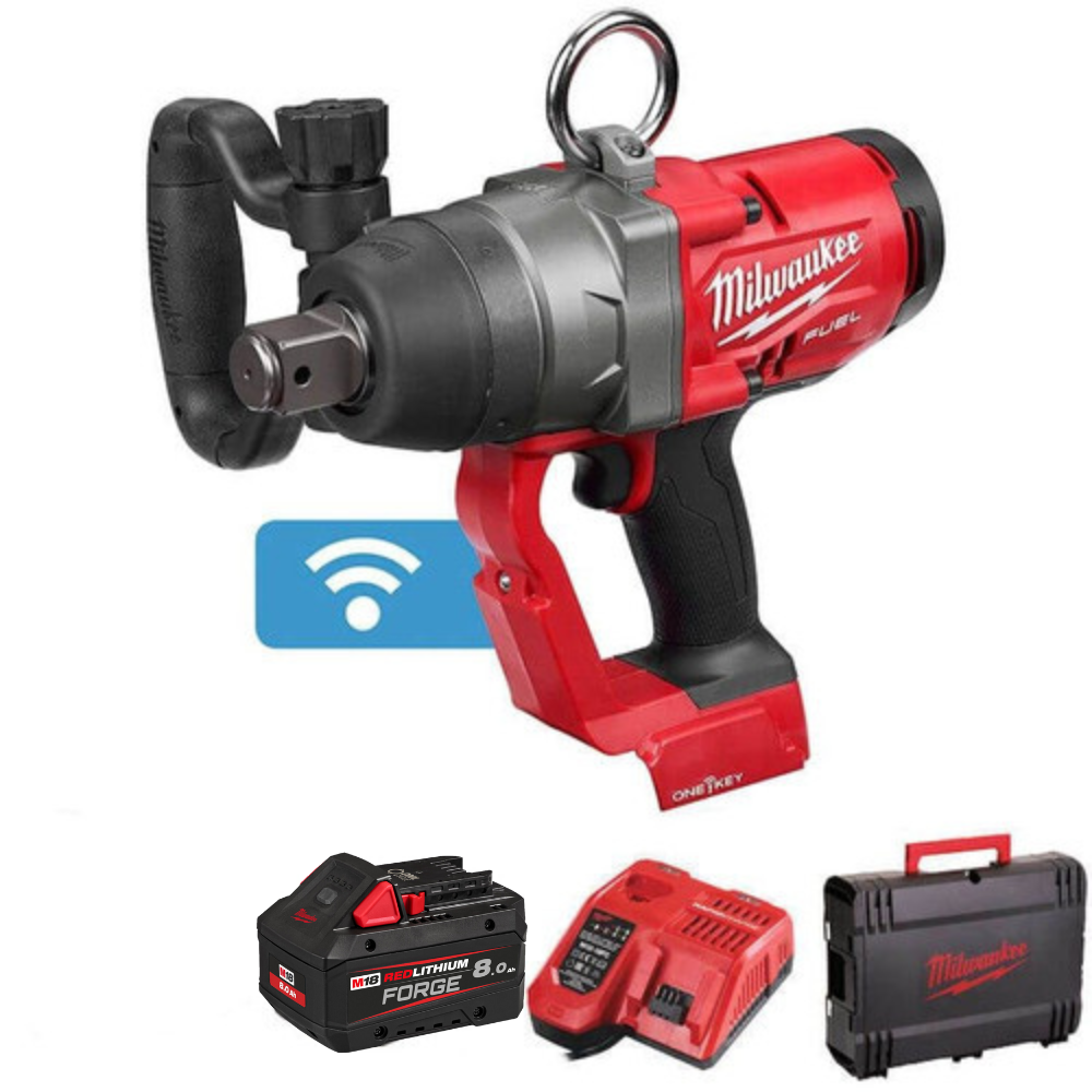 Milwaukee M18ONEFHIWF1-801X 18V Fuel 1" High Torque Impact Wrench With One Key