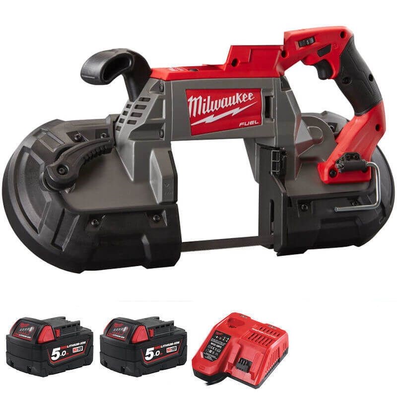 MILWAUKEE M18 FUEL DEEP CUT BANDSAW M18CBS125-502X