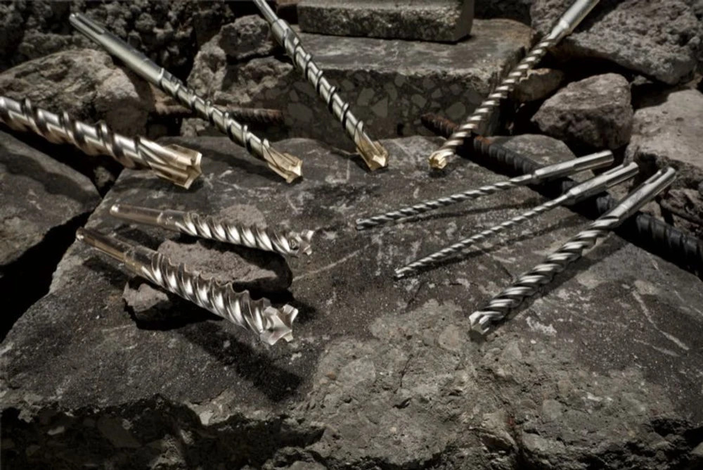 Milwaukee 10mm x 215mm MX4 4 Cut SDS Drill Bit: This bit is suitable for drilling brick, concrete, reinforced concrete and natural stone.