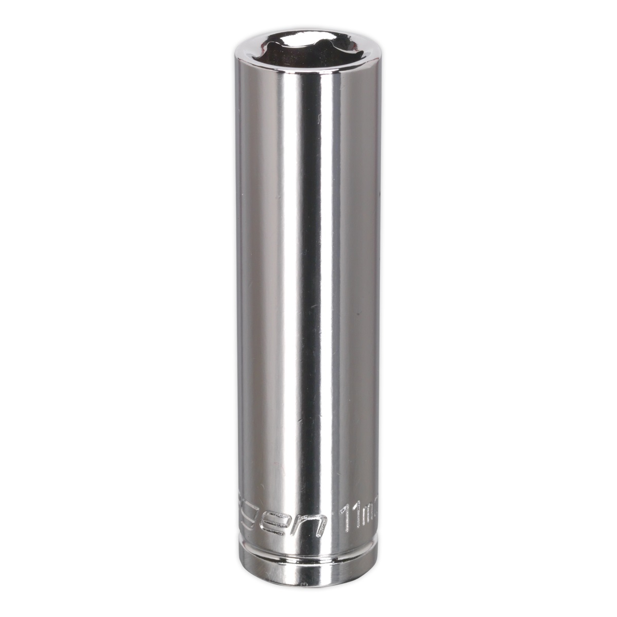 Sealey Siegen WallDrive® Socket 11mm Deep 3/8"Sq Drive S0589 | Siegen WallDrive® Socket 11mm Deep 3/8"Sq Drive High grade carbon steel socket. | toolforce.ie