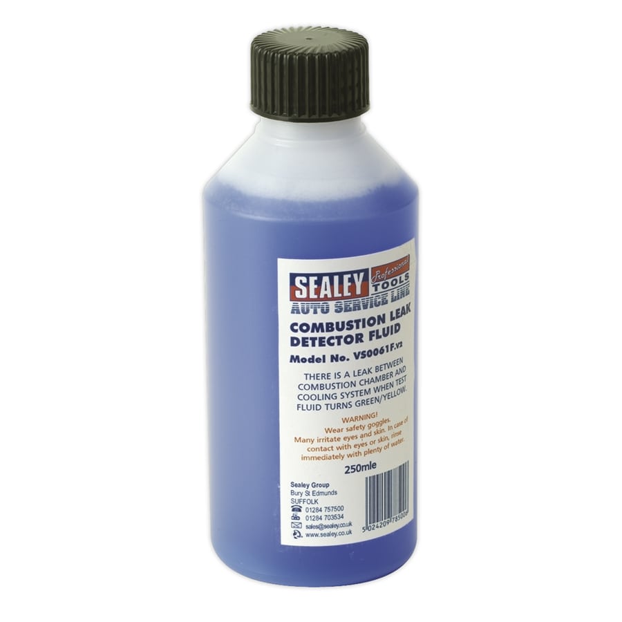 Combustion Leak Detector Fluid 250ml | Suitable for use with Model No's VS0061 and VS0062 Combustion Leak Detectors and other leading brands of detector. | toolforce.ie