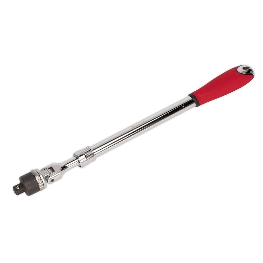 Ratcheting Breaker Bar Extendable 1/2"Sq Drive | Manufactured from Chrome Vanadium steel. | toolforce.ie