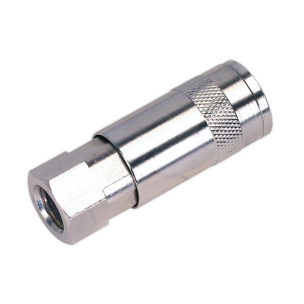 Sealey Coupling Body Female 1/4"BSP Single ACX13 | Ideal for general workshop use with all types of air tools. | Toolforce.ie