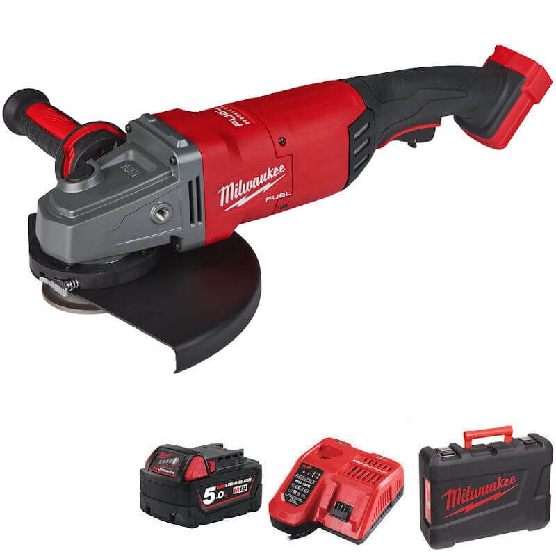 Milwaukee M18 Fuel Angle Grinder 9 