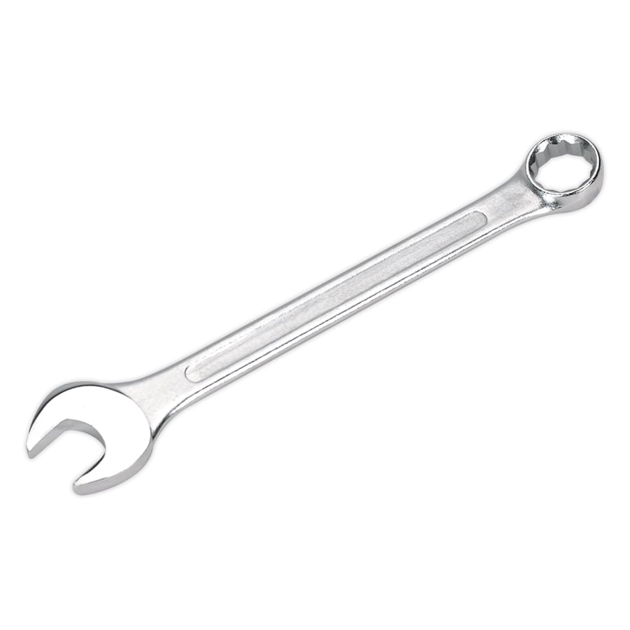Siegen Combination Spanner 24mm S0424 | Chrome Vanadium steel. | Fully polished heads. | Size clearly marked.