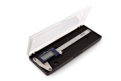 Digital Vernier Caliper 0-150mm(0-6") | Hardened and tempered stainless steel digital caliper with satin finish. | toolforce.ie