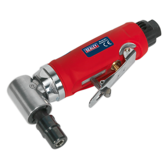 Sealey 90 Degree Angle Air Die Grinder GSA674 | Directional, low noise air exhaust can be rotated 360°, giving operator added protection. | toolforce.ie