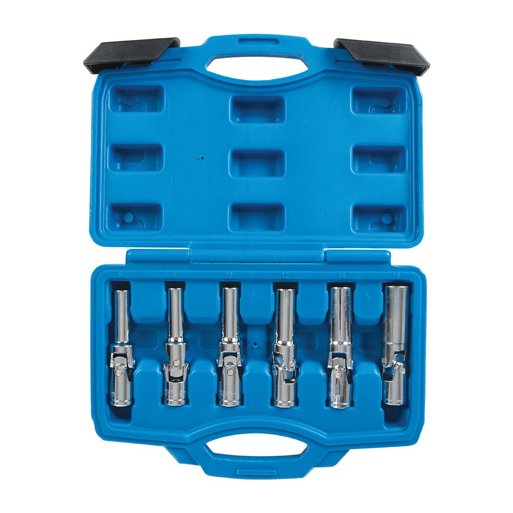 Glow Up Blue セット Silverline Glow Plug & Spark Plug Socket Set 6pce 3/8