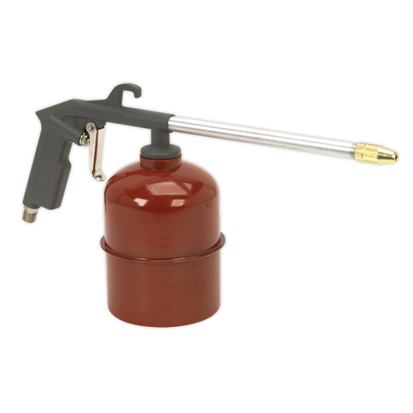 Paraffin Spray Gun | Metal tank and tube with adjustable spray/jet nozzle. | toolforce.ie