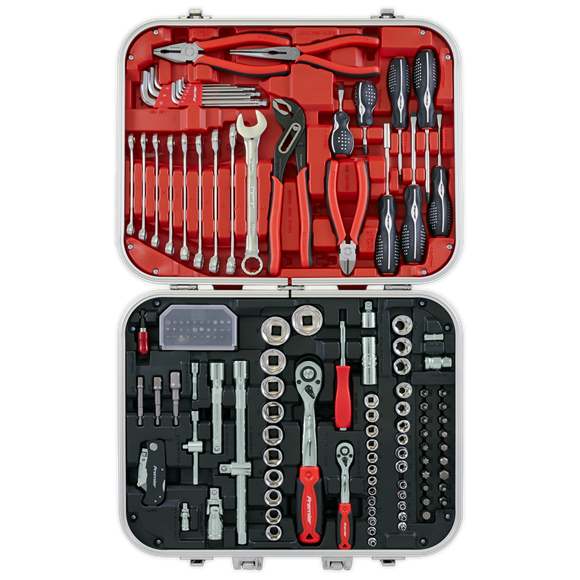 Sealey 136pc Mechanics Tool Kit AK7980, Comprehensive range of frequently used hand tools