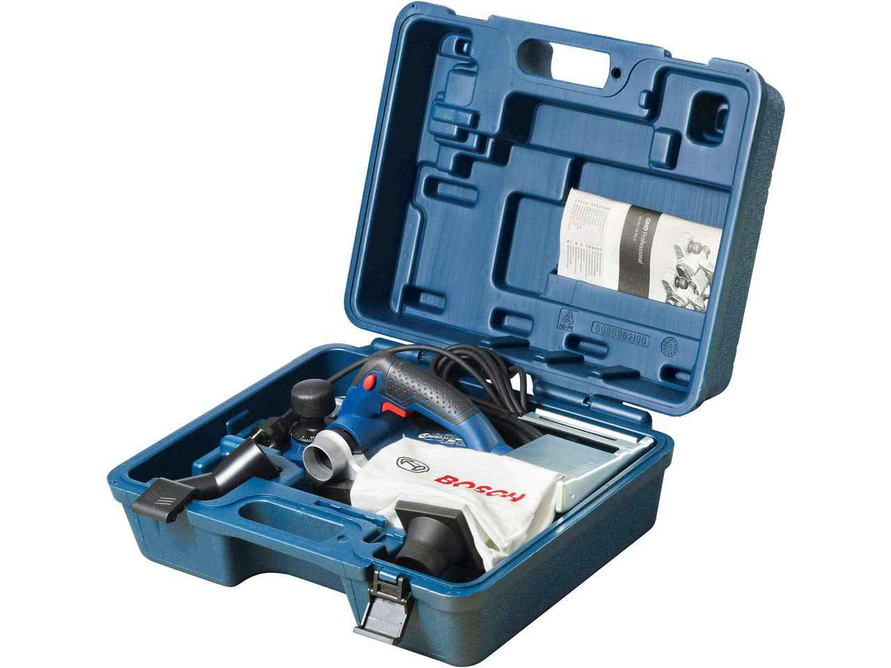 BOSCH GHO 26-82 D Professional Planer 650W 230V 06015A4370 | It also features spring loaded park shoe for the protection of the work surface. | toolforce.ie