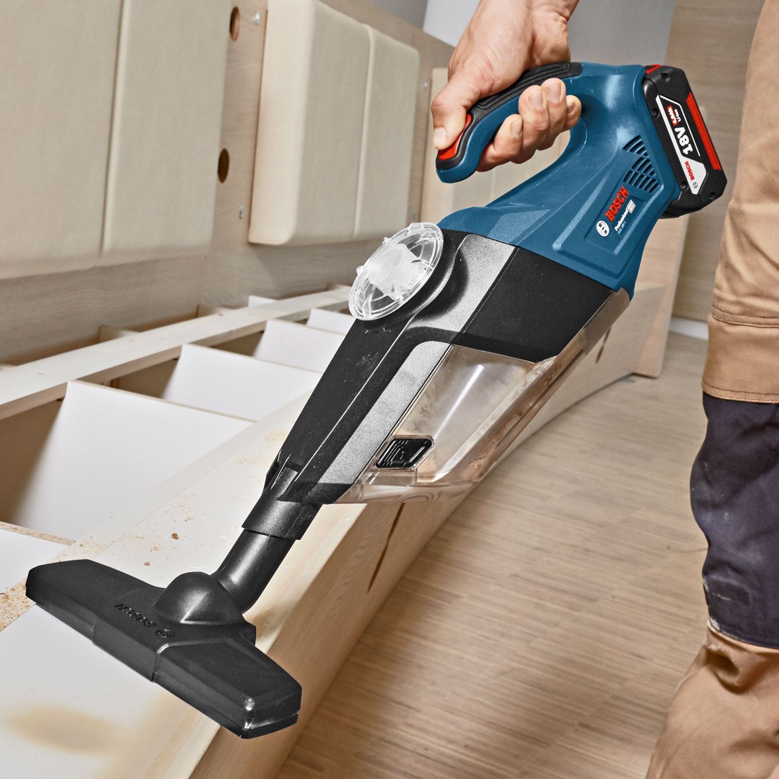BOSCH GAS18V-1 Professional Cordless 