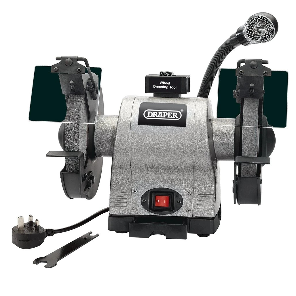 Draper workshop bench grinder