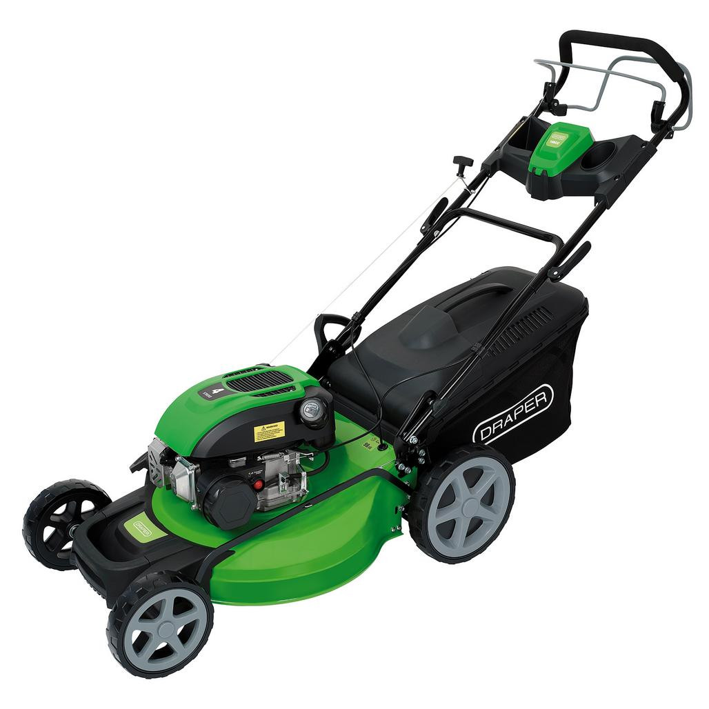 Draper 508mm Self-Propelled Petrol Lawn Mower (169cc/3.8HP) 30276