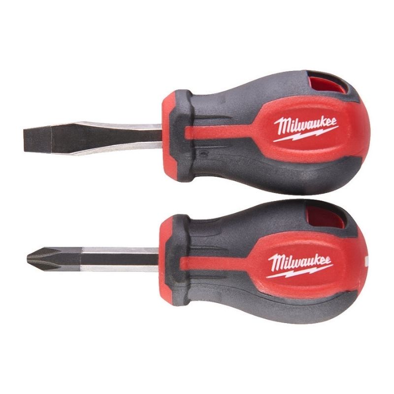 small short 2 piece Milwaukee screwdriver