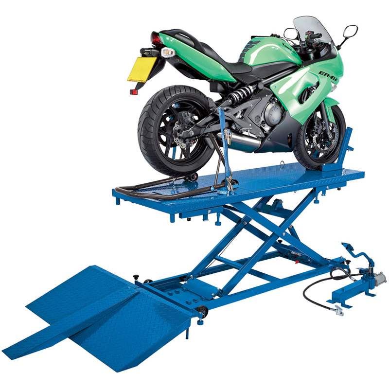 Draper Pneumatic/Hydraulic Motorcycle/ATV Small Garden Machinery Lift, 680kg (MCL4)