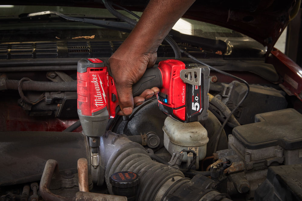 MILWAUKEE M18ONEIWF38-0 M18 FUEL 3/8" DR IMPACT WRENCH WITH ONE KEY , Milwaukee power tools with one key allows complete control