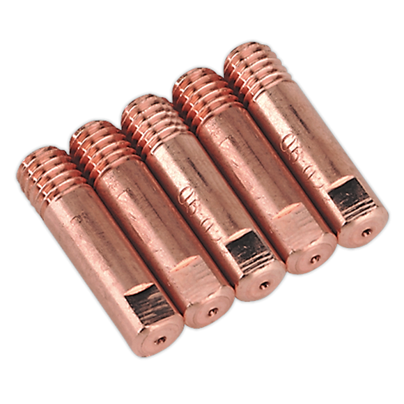 Sealey 5pc MIG Welder Contact Tips 0.6mm MB15 MIG956 | Compatible with MB15 Torches. | toolforce.ie