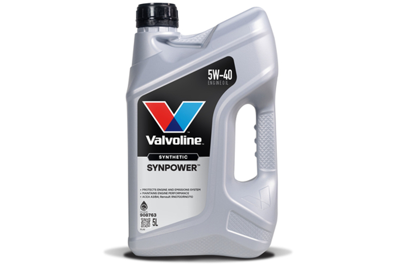 VALVOLINE 5W40 A3/B4 Fully Synthetic Engine Oil 5L 908763