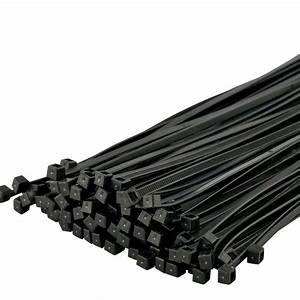 Black 100 pack 300mm X 4.8mm