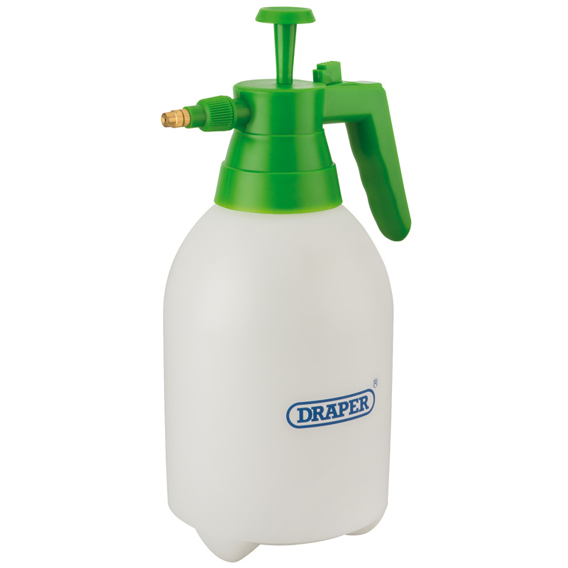 Draper Pressure Sprayer, 2.5L (PS2.5/B) | This extra lightweight handheld sprayer has a pump action facility for continual spraying. | toolforce.ie