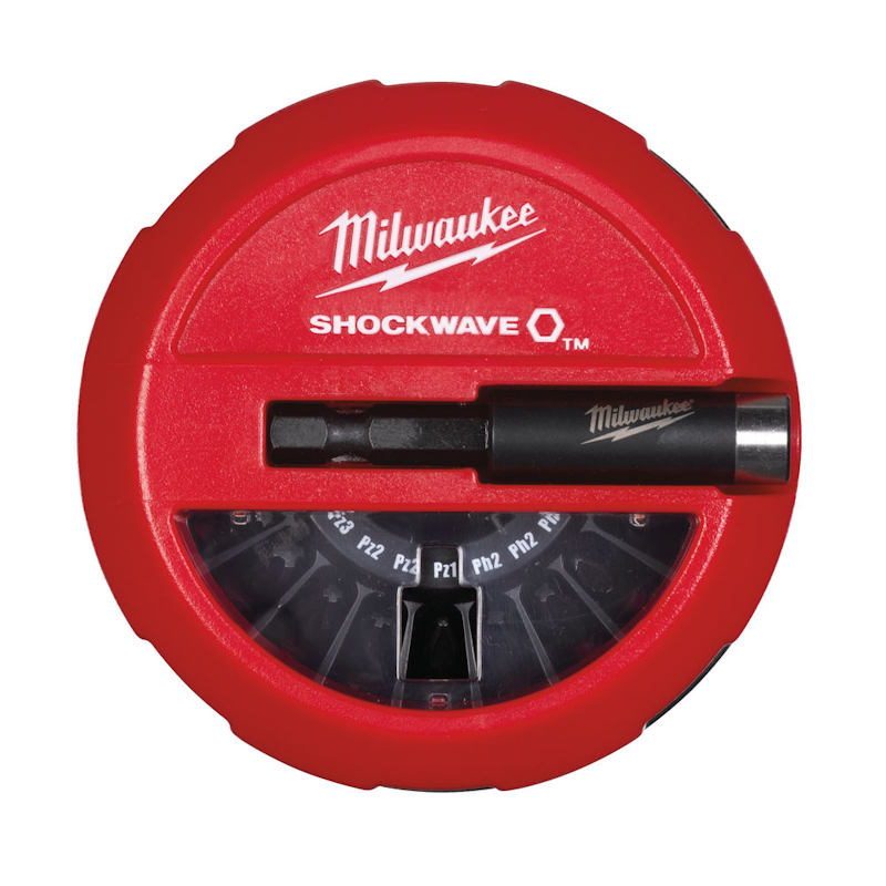 Milwaukee Shockwave 11 Piece Right Angle Screwdriver Attachment