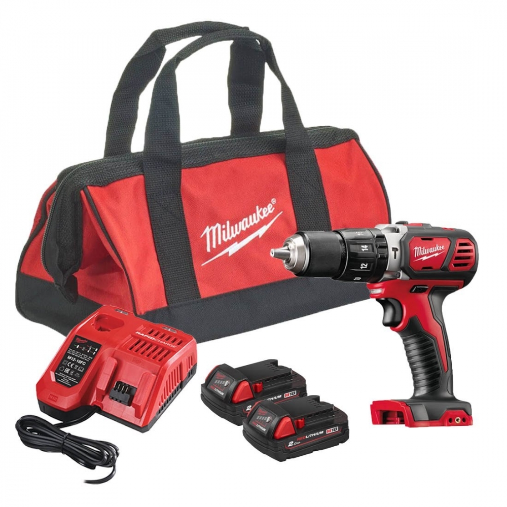 MILWAUKEE  M18  PERCUSSION DRILL KIT M18BPD-202B