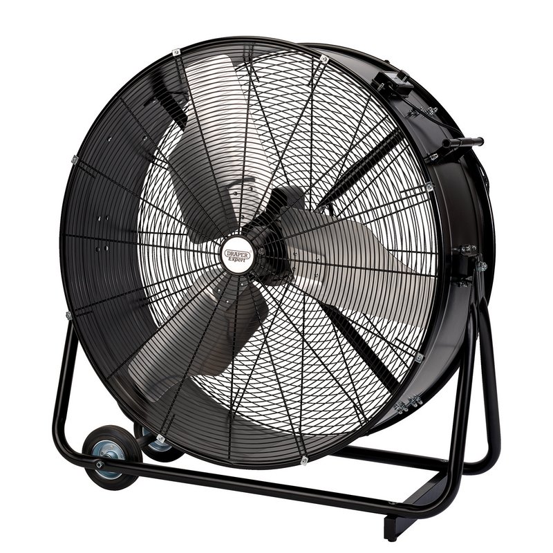 Draper 230V High Flow Drum Fan, 36"/900mm. 410W 99624