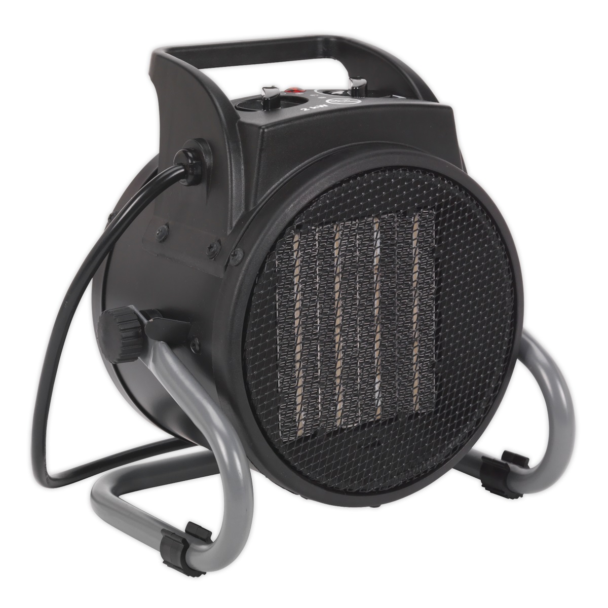 Sealey Industrial PTC Fan Heater 2000W/230V PEH2001 | Features PTC heat conducting ceramic elements to achieve an instant, odour-free heat. | toolforce.ie
