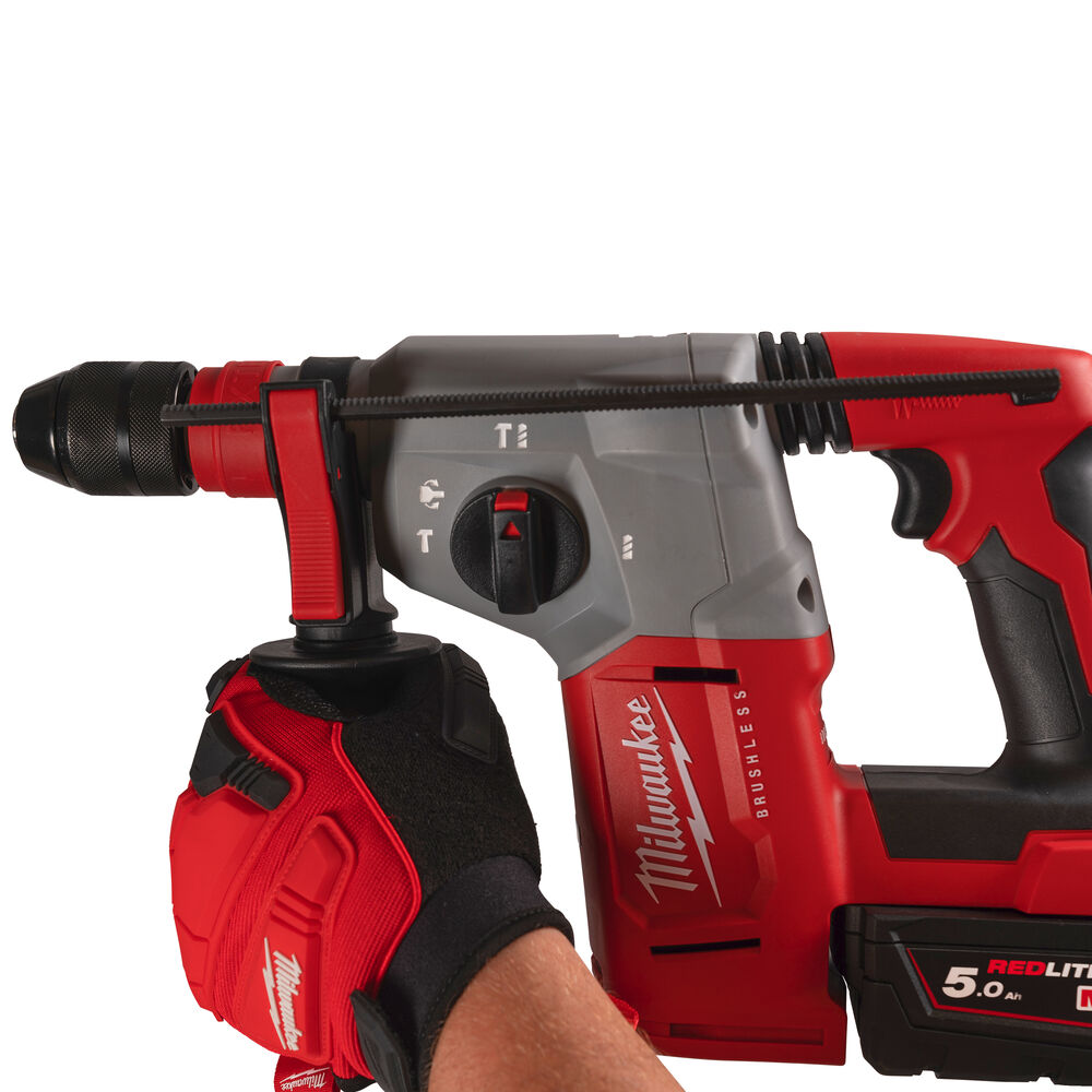 Milwaukee M18 BRUSHLESS SDS+ Hammer Drill Kit M18BLHX-502X