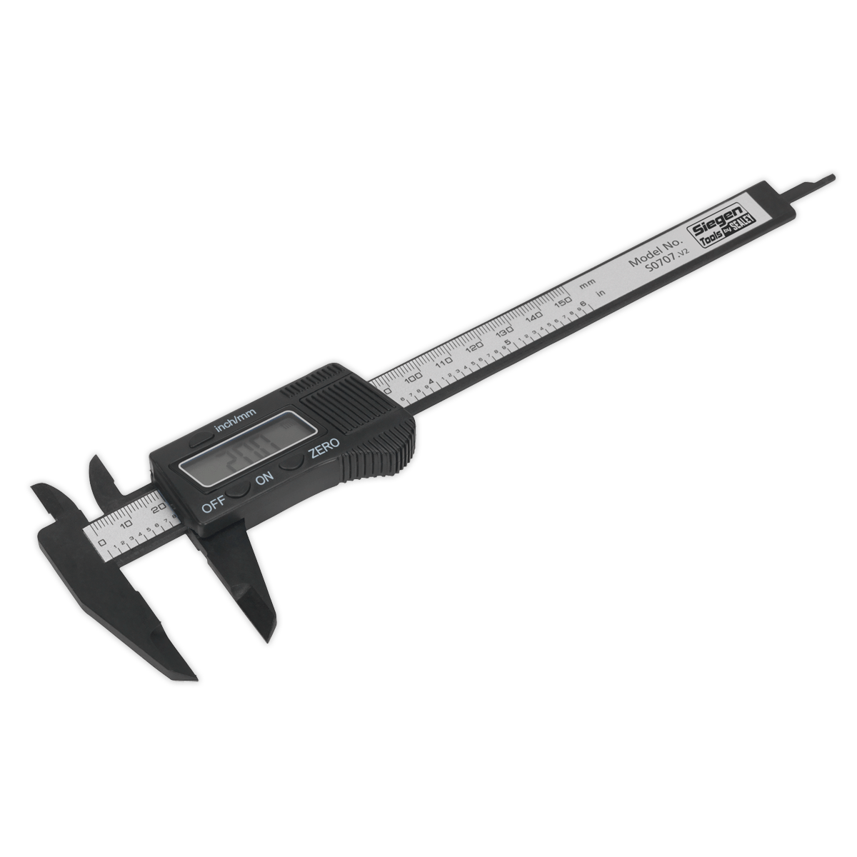 Sealey Digital Electronic Vernier Caliper 0-150mm(0-6") S0707