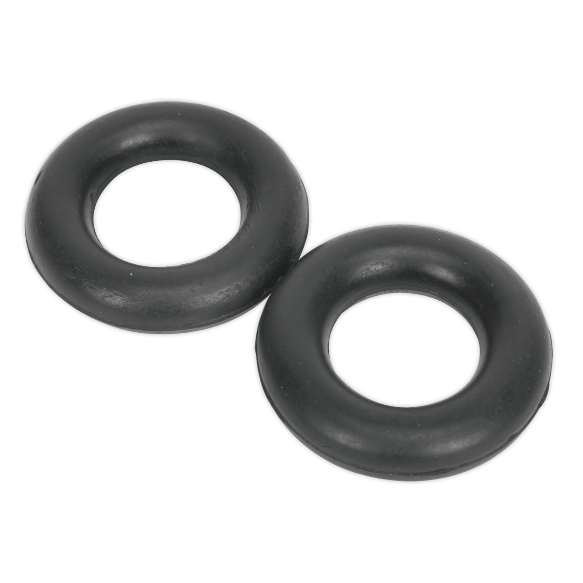 Sealey Exhaust Mounting Rubbers - L59 x W59 x D13.5 (Pack of 2) EX04