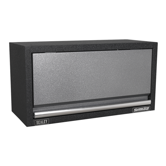 Sealey Modular Wall Cabinet 680mm APMS53, Tough and durable construction with a hammered metal finish.