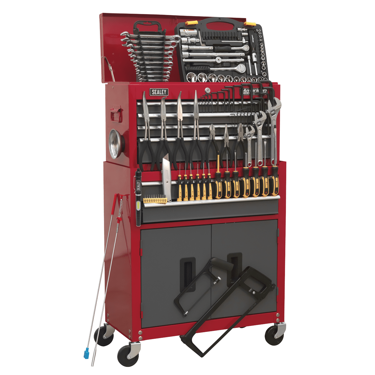 Sealey Topchest & Rollcab Combination 6 Drawer with Ball Bearing