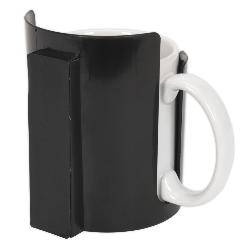 Magnetic cup holder with mug