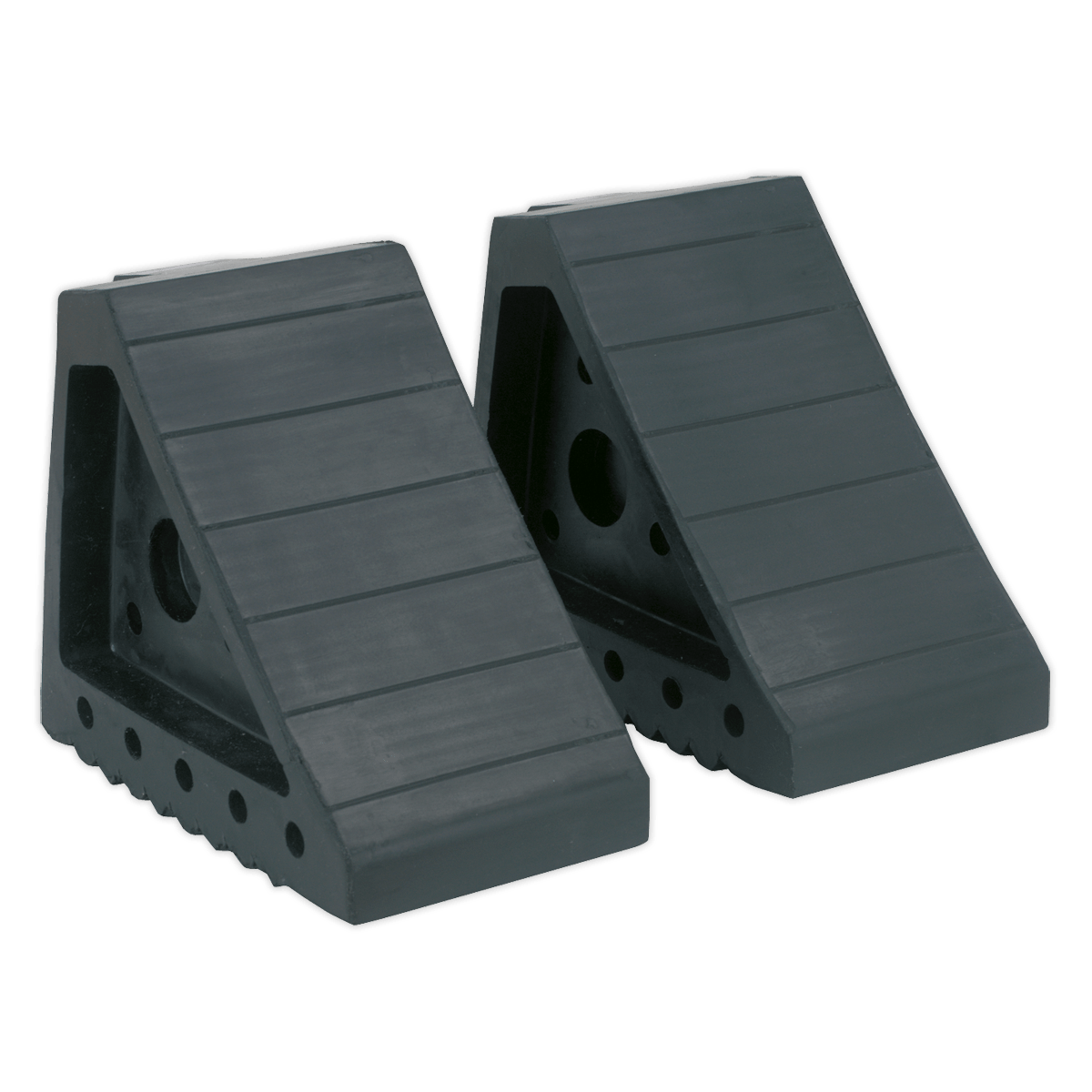 Wheel Chock with Bracket Commercial CV127 toolforce.ie